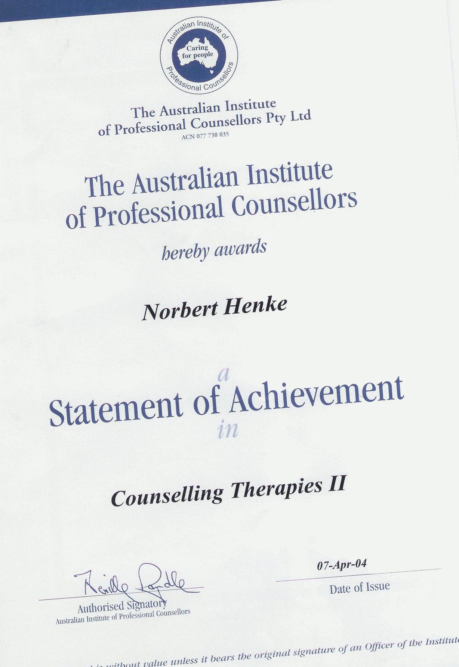 Counselling Therapies 2